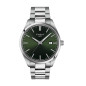 Tissot - Montre Homme - Pr100 - Bracelet acier - cadran vert - Ref T1504101109100