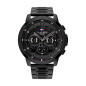 Tommy Hilfiger - Montre Homme - Luca - Multifonction - Cadran et Bracelet Acier Noir - Ref 1710494