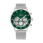 Tommy Hilfiger - Montre Homme - Legend - Multifonction - Cadran Vert - Bracelet Acier - Ref 1710567