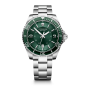 Victorinox - Montre Homme - Maverick -cadran vert - bracelet acier - Ref 241934