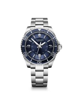 Victorinox - Montre Homme - Maverick - bracelet acier - cadran bleu - Ref 242007