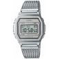 Casio - Montre Mixte Vintage Premium gris acier - Ref A1000MA-7EF
