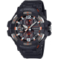 Casio - Montre Gravitymaster carbone résine noir orange - Ref GR-B300-1A4ER