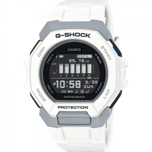 Casio - Montre G-Squad blanc résine - Ref GBD-300-7ER