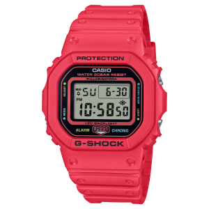 Casio - Montre Mixte G-Shock Capsule Energy Pack rose résine - Ref DW-5600EP-4ER