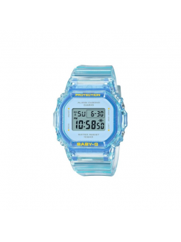 Casio - Montre G-Shock Baby-G Summer Jelly Colours jaune résine - Ref BGD-565SJ-9ER