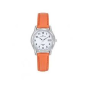 Certus - Montre acier et bracelet cuir orange - Ref 644553