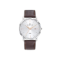 Certus - Montre acier et bracelet cuir marron - Ref 611196