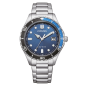 Citizen - Montre Eco-Drive Platform bleu acier - Ref AW1821-89L