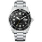Citizen - Montre Eco-Drive Platform Marine noir acier - Ref AW1760-81E
