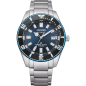 Citizen - Montre Eco-Drive Promaster Marine bleu acier - Ref NB6026-56L