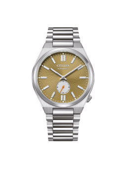 Citizen - Montre Tsuyosa marron clair acier - Ref NK5010-51X