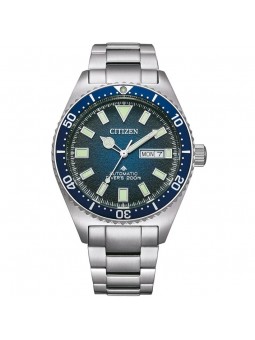 Citizen - Montre Eco-Drive Promaster Marine Challenge bleu acier - Ref NY0129-58LE