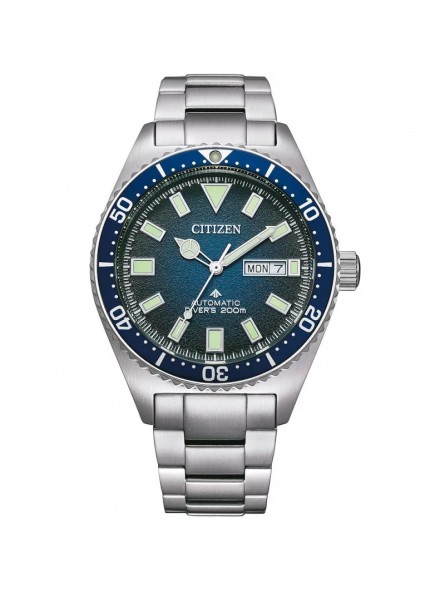 Citizen - Montre Eco-Drive Promaster Marine Challenge bleu acier - Ref NY0129-58LE