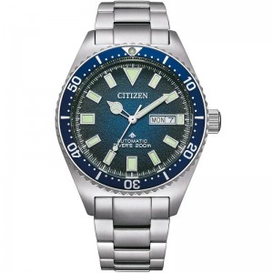 Citizen - Montre Eco-Drive Promaster Marine Challenge bleu acier - Ref NY0129-58LE