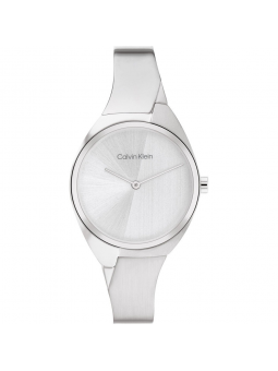 Calvin Klein - Montre Sculptural Charming acier argenté - Ref 25200234