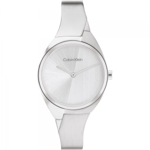 Calvin Klein - Montre Sculptural Charming acier argenté - Ref 25200234