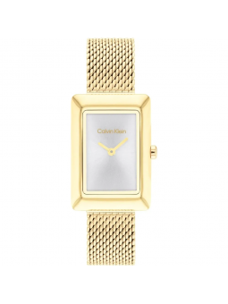 Calvin Klein - Montre Styled gris acier doré - Ref 25200396