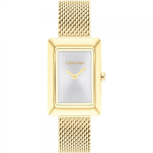 Calvin Klein - Montre Styled gris acier doré - Ref 25200396