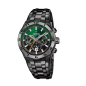 Festina - Montre Chrono Bike noir vert acier PVD - Ref F20673/2