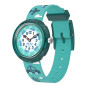 FlikFlak - Montre Time to Discover Time to Move bleu et bracelet en textile - Ref FBNP228