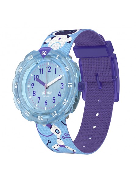 FlikFlak - Montre Time to Discover Robotology bleu et bracelet en textile - Ref FPSP070