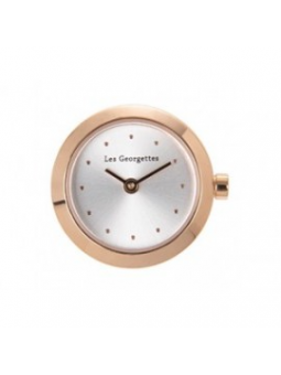 Les Georgettes - Boîtier montre absolue gris acier doré rose - Ref 703405337I0000