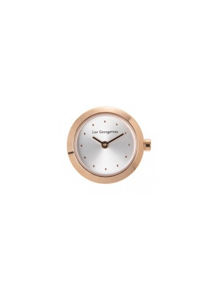 Les Georgettes - Boîtier montre absolue gris acier doré rose - Ref 703405337I0000