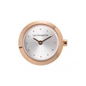 Les Georgettes - Boîtier montre absolue gris acier doré rose - Ref 703405337I0000