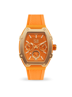 Ice Watch - Montre Boliday orange aluminium et bracelet en silicone - Ref 023287