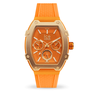 Ice Watch - Montre Boliday orange aluminium et bracelet en silicone - Ref 023287
