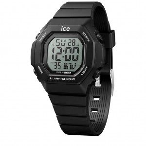 Ice Watch - Montre Ice Watch Ice Digit Ultra en Silicone Noir - Ref 022094