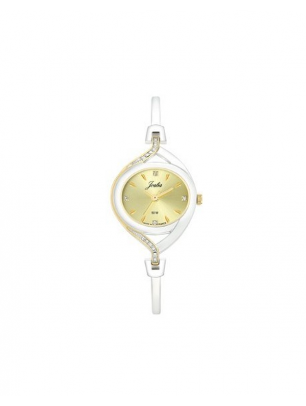 Joalia - Montre Joalia acier doré cadran doré - Ref 634101