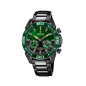 Festina - Montre connectée Chrono Bike noir vert acier PVD - Ref F20548/2