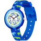 FlikFlak - Montre Rhinoféroce Goes Wild bleu bracelet textile - Ref FBNP174