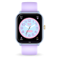 Ice Watch - Montre Ice Smart Junior 2.0 - cadran bleu clair - bracelet silicone mauve - Ref 022800