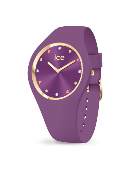 Ice Watch - Montre Ice Cosmos Purple Magic Small+ violet bracelet silicone - Ref 022286