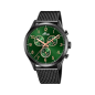 Lotus - Montre chronographe vert acier noir PVD - Ref 18639/E