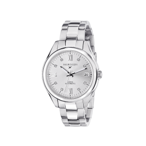 Mauboussin  - Montre Silicon Valley gris acier argenté - Ref 9586600-590