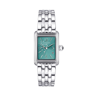 Mauboussin  - Montre Rue Colette turquoise acier argenté - Ref 9626100-703