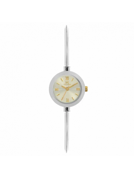 Clyda - Montre Femme - Bracelet acier argenté - Ref CLA0785ABRW