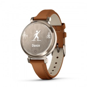 Garmin - Montre Femme connectée - LILY 2 Classic - Bracelet cuir - Ref 010-02839-02
