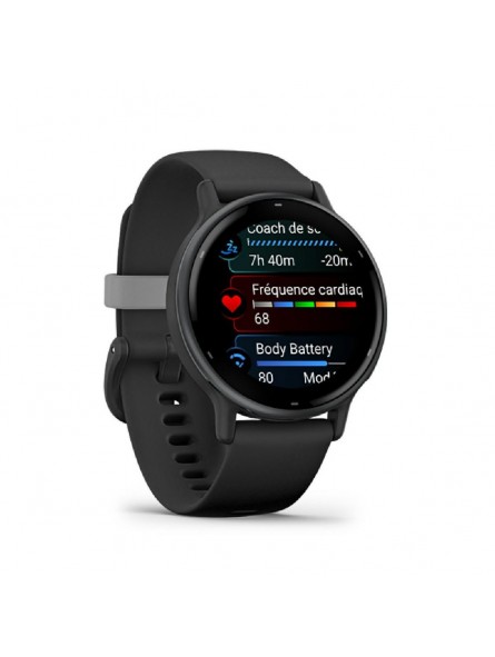 Garmin - Montre connectée mixte - VIVOACTIVE 5 GPS WIFI - noir - Ref 010-02862-10
