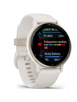Garmin - Montre connectée mixte - VIVOACTIVE 5 GPS WIFI - blanc - Ref 010-02862-11