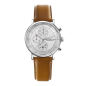 Herbelin - Montre Homme Chronographe - Bracelet cuir marron - Ref 35647AP12GD