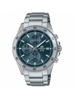Casio - Montre Homme Cadran bleu - Bracelet acier - Ref EFR-526D-2AVUEF