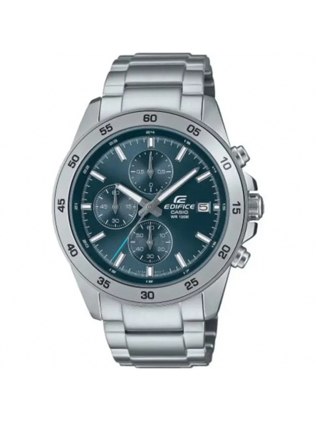 Casio - Montre Homme Cadran bleu - Bracelet acier - Ref EFR-526D-2AVUEF