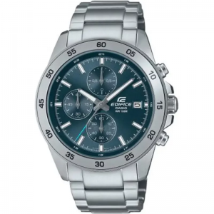 Casio - Montre Homme Cadran bleu - Bracelet acier - Ref EFR-526D-2AVUEF
