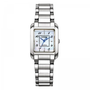 Citizen - Montre Femme Ladies Square - Eco-Drive - Ref EW5600-87D