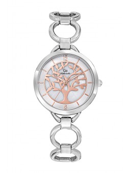 Girl Only - Montre Femme Cadran bicolore - Bracelet acier - Ref 695555